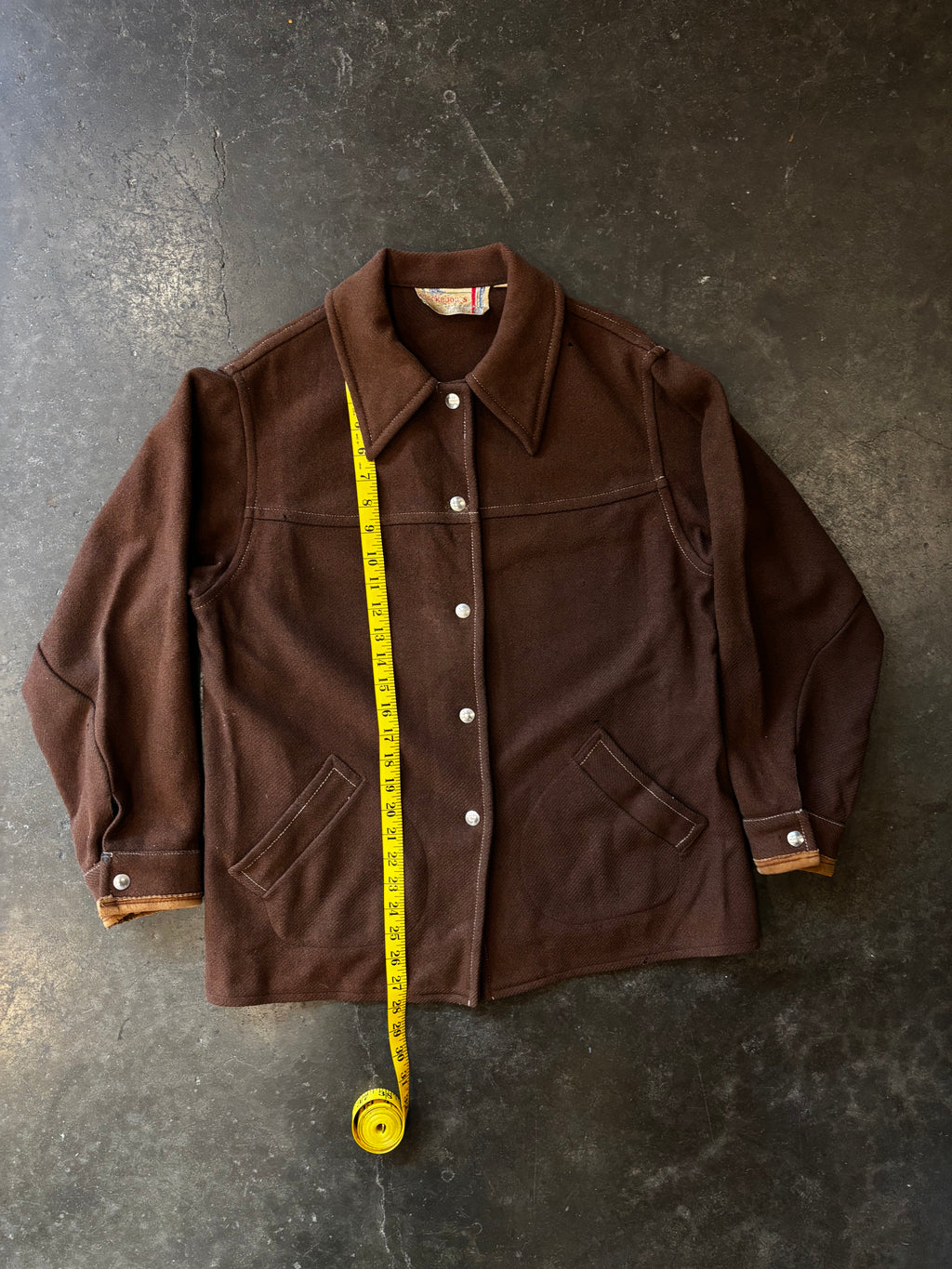 Vintage 1960s PENDLETON Knockabouts Wool Jacket Sz. M