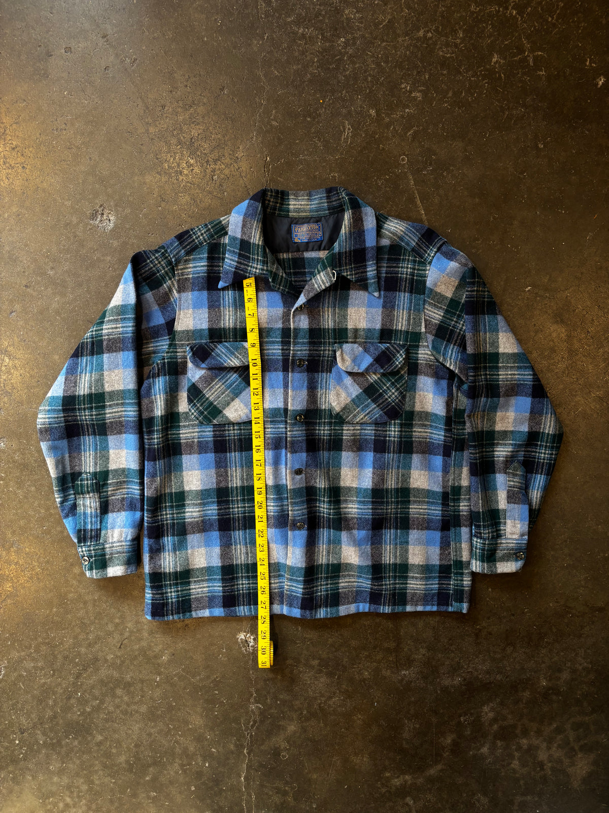 Vintage 1950s MILLER Western Button-Up Sz L