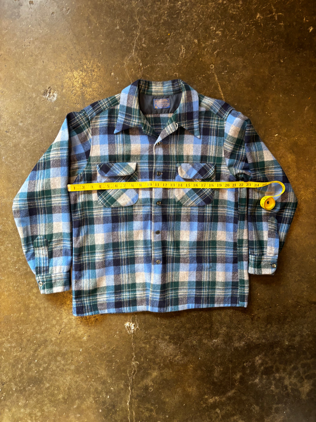 Vintage 1950s MILLER Western Button-Up Sz L