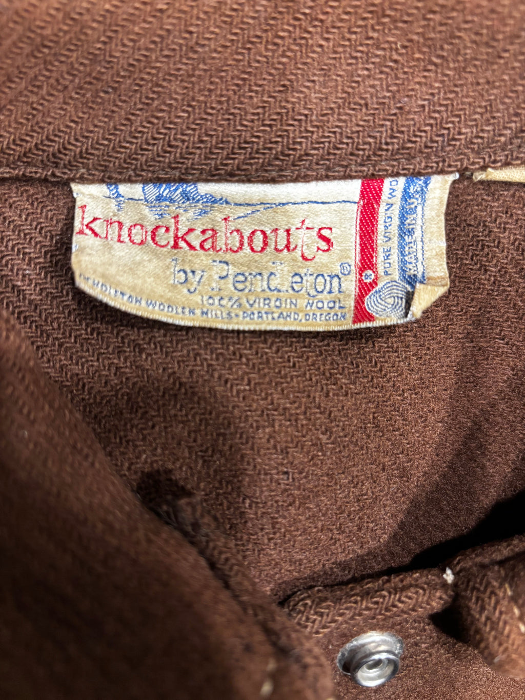 Vintage 1960s PENDLETON Knockabouts Wool Jacket Sz. M