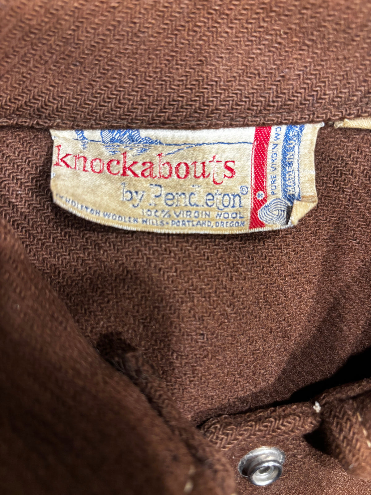 Vintage 1960s PENDLETON Knockabouts Wool Jacket Sz. M