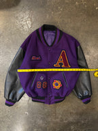 Vintage 1980s ALDUS ENGINEERING Varsity Jacket Sz. S