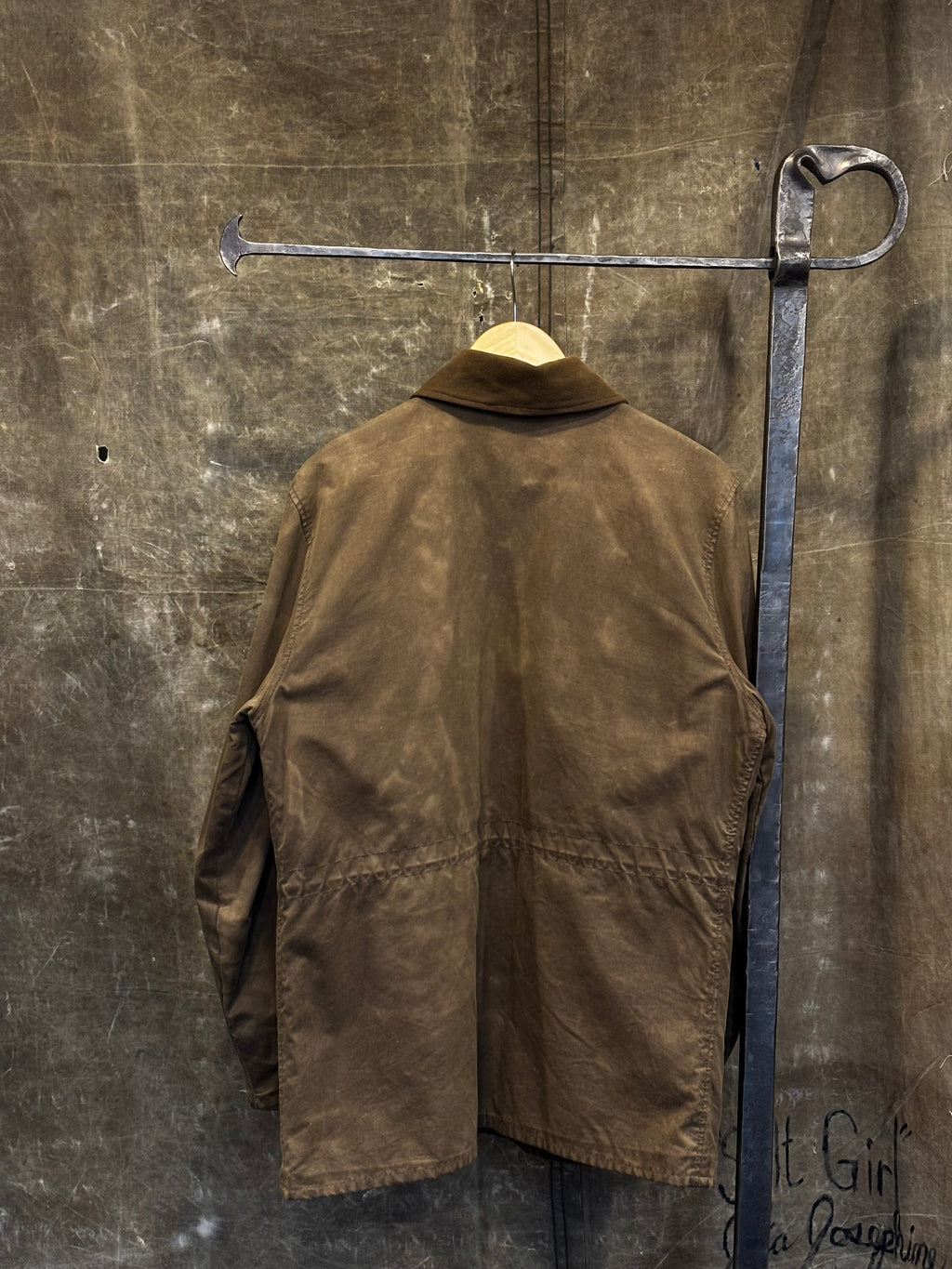 Vintage FILSON Tin Cloth Mile Marker Coat Sz. M