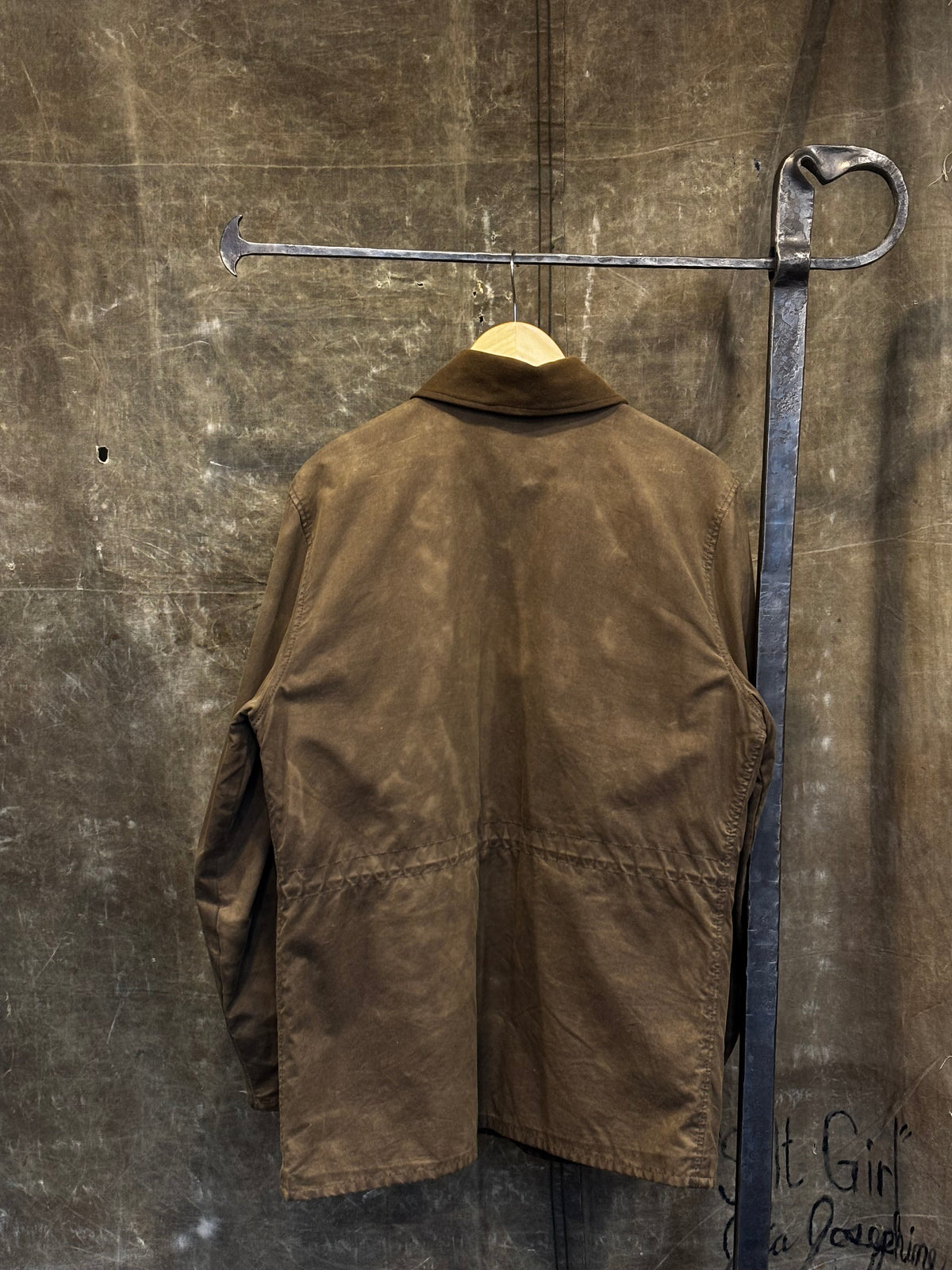 Vintage FILSON Tin Cloth Mile Marker Coat Sz. M